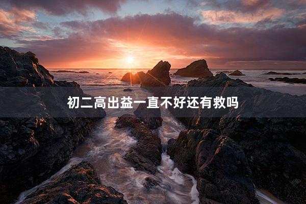 初二高出益一直不好还有救吗